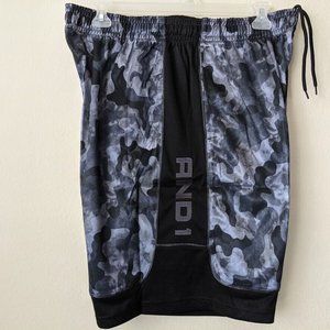 New Mens Basketball Shorts by And1.**Elastic Waist Size 3XL.